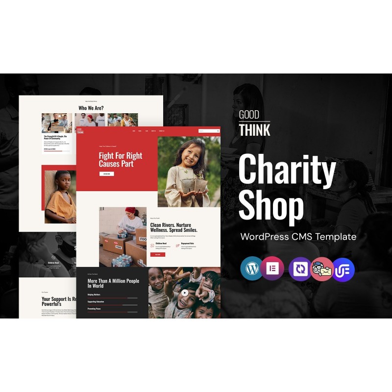 Good Think - Charity Trust And Donation WordPress Elementor Theme