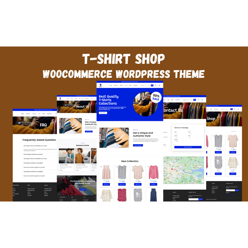 T-shirt Shop Elementor Woocommerce WordPress Theme