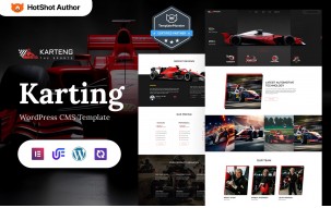 Karteng - Karting Club WordPress Elementor Theme
