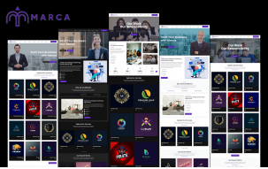 Marca - Logo Provider Company and Agency, Logo Maker and Editor Elementor WordPress Theme