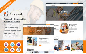 Renomak - Construction WordPress Theme