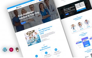 Rxwellness Medical Hospital WordPress Theme