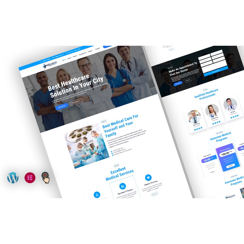 Rxwellness Medical Hospital WordPress Theme