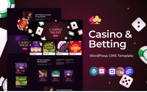 Black - Online Casino And Betting WordPress Elementor Theme
