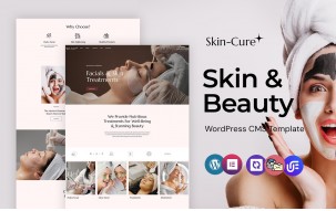Skincure - Skincare and Treatment WordPress Elementor Theme