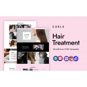 Curls - The Ultimate Hair Care and Treatment WordPress Elementor Theme