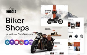 Roadis - Biker Shop Multipurpose WordPress Elementor Theme