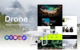 Tridrone - Drone Store Multipurpose WordPress Elementor Theme