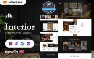 The Interiar - Interior Design And Furniture WordPress Elementor Theme
