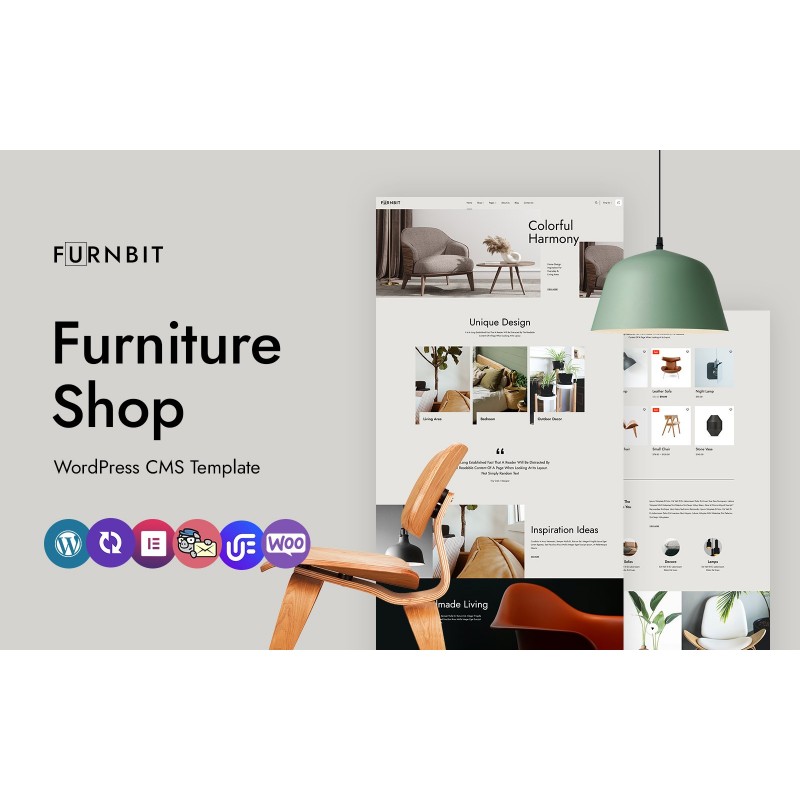 Furnbit - Home Decor And Furniture Multipurpose WordPress Elementor Theme