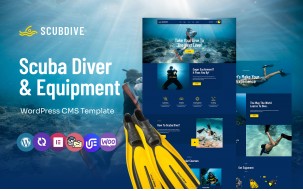 Scubdive - Scuba Diving and Equipment Multipurpose WordPress Elementor Theme