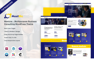 Meetme - Multipurpose Business Consulting WordPress Theme