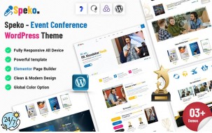 Speko - Event & Business Conference WordPress Theme
