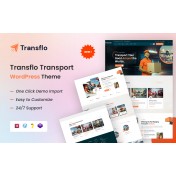 Transflo &ndash; Transportation, Logistics & Moving Company WordPress Theme