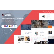 Viras - Visa Immigration Consulting Wordpress Theme