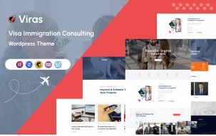 Viras - Visa Immigration Consulting Wordpress Theme