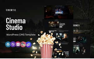 Cinemtic - Cinema And Movie Studio Multipurpose WordPress Elementor Theme