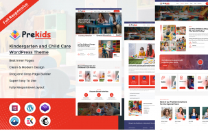 Prekids - Kindergarten and Child Care WordPress Theme