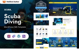 Scubajoy - Scuba Diving And Equipment WordPress Elementor Theme