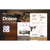 Dron - Drone Startup And Copter Multipurpose WordPress Elementor Theme