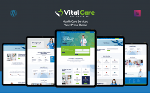 Vital Care - Multipurpose Medical Services WordPress Theme