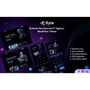 Byte - Business Services and IT Agency WordPress Theme