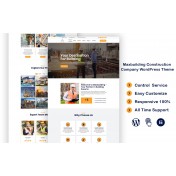 Maxbuilding Construction Company WordPress Theme