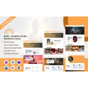 Bodhi - Buddhist Temple Wordpress Theme