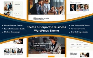Teesta - Corporate Business WordPress Theme