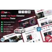 Autom - Car Repair Elementor WordPress Theme