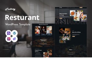 Fudtsty - Tasty Dining Restaurant And WordPress Elementor Theme