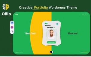 Olila &ndash; Creative personal Portfolio WordPress Theme