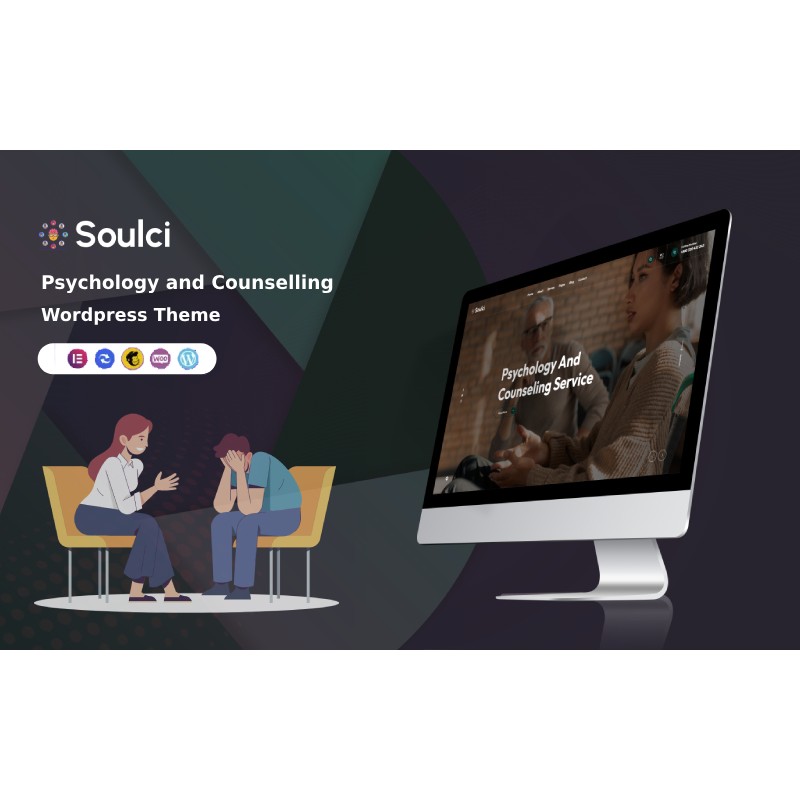 Soulci - Psychology and Counseling WordPress Theme