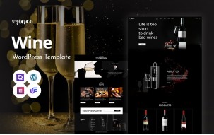 Vninee - Wine And Winery Shop WordPress Elementor Theme