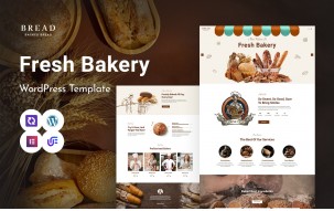 Bread - Bakery And Cookie WordPress Elementor Theme