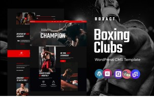 Boxact - boxing Club And Academy WordPress Elementor Theme