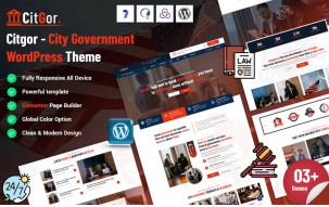 Citgor - City Government WordPress Theme