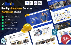 Handig - Handyman Services WordPress Theme