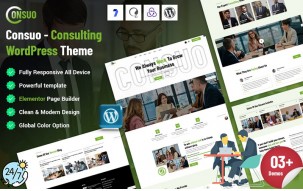 Consuo - Consulting WordPress Theme