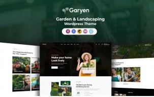 Garyen - Gardening & Landscape WordPress Theme