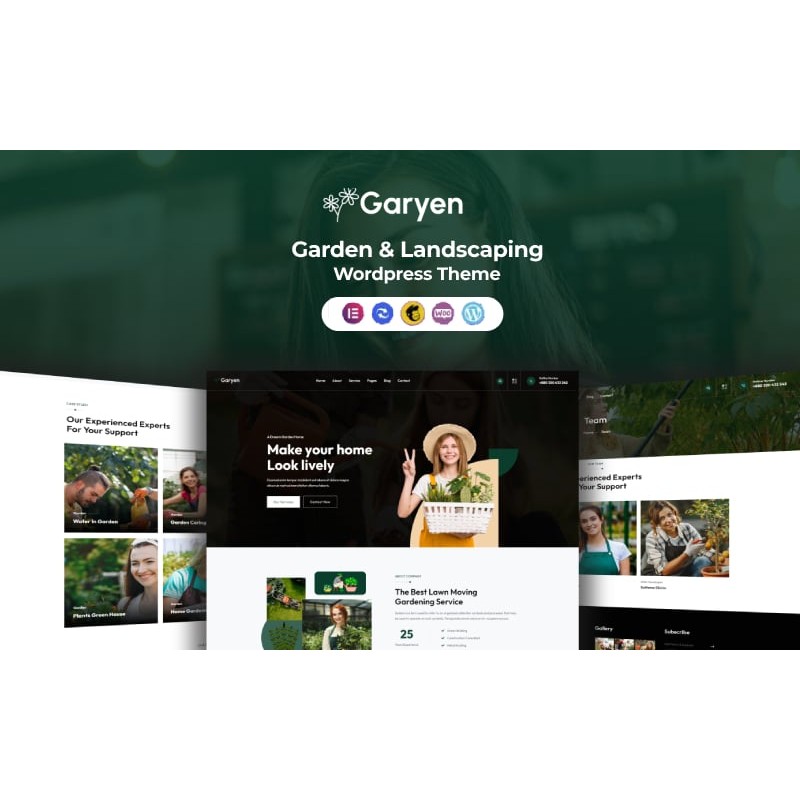Garyen - Gardening & Landscape WordPress Theme