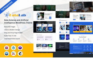 Datalab - Data Science and Artificial Intelligence WordPress Theme