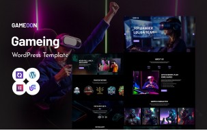 Gameoon - Online Game WordPress Elementor Theme