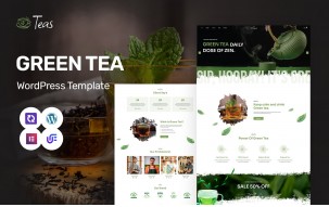 Green Tea - Organic Tea And Green Tea WordPress Elementor Theme