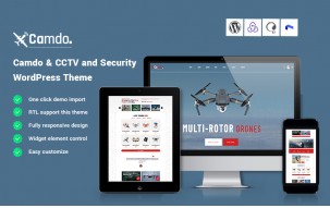 Camdo - CCTV and Security WordPress Theme