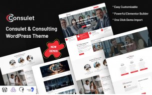 Consulet - Consulting WordPress Theme