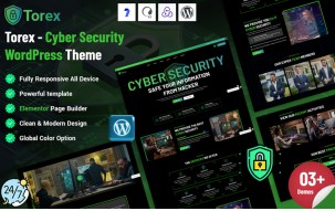 Torex - Cyber Security WordPress Theme