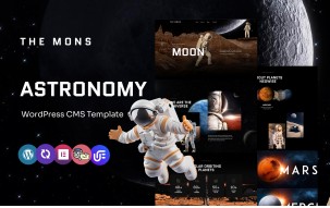 The mons - Astronomy Multipurpose WordPress Elementor Theme