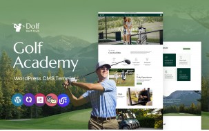 Dolf - Golf Academy Multipurpose WordPress Elementor Theme