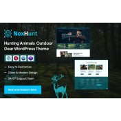 Hunting Animals Outdoor Gear WordPress Theme